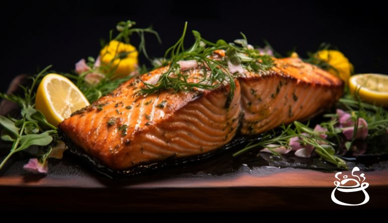 Healthy Ingredients Salmon