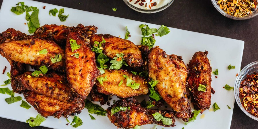 Smokin' Hot Chicken Wings