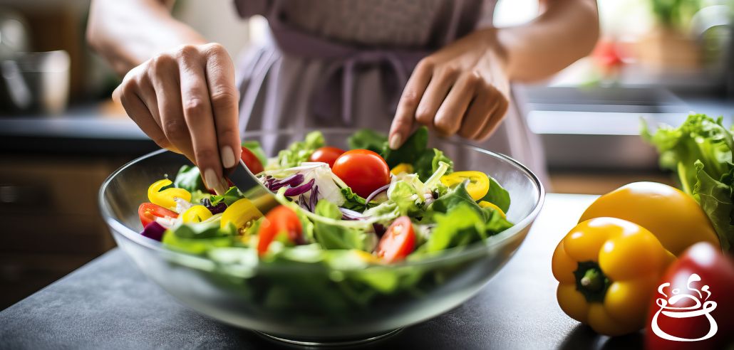 Salad Preparing