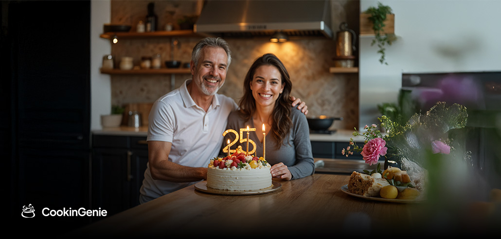 25th wedding anniversary celebration